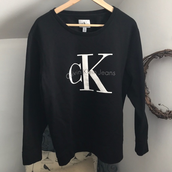 Long Sleeve Calvin Klein Sweat Shirt